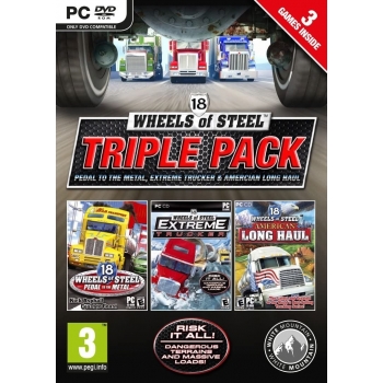 18 Wheels of Steel Triple Pack (Non Sigillato) - PC GAMES [Versione Inglese]