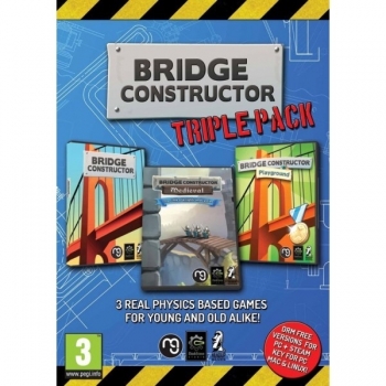Bridge Constructor Triple Pack (Non Sigillato) - PC GAMES [Versione Italiana]