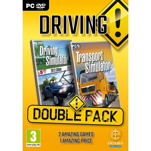 Driving Double Pack - Transport Simulator Plus Driving 2013 (Non Sigillato) - PC GAMES [Versione Italiana]