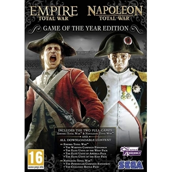 Empire: Total War Goty Napoleon Total War (Non Sigillato) - PC GAMES [Versione Inglese]