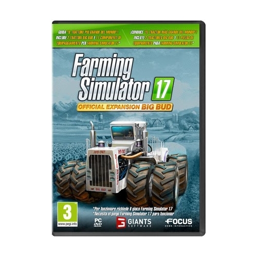 Farming Simulator 2017 - Official Expansion Big Bud (Espansione) (Non Sigillato) - PC GAMES [Versione Italiana]