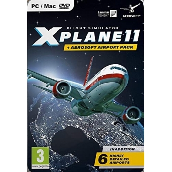 X-Plane 11 & Aerosoft Airport Collection (SteelBook) - PC GAMES [Versione Italiana]