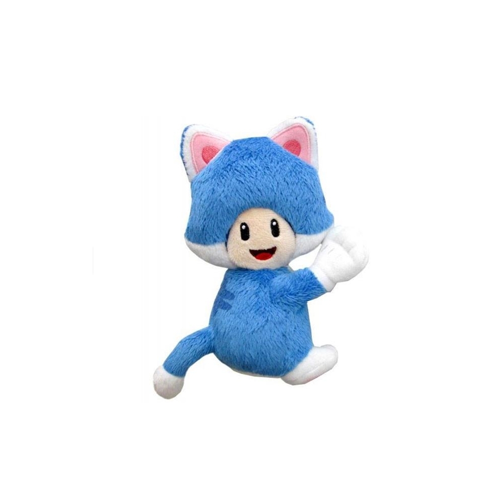 Together+ - Super Mario 3D World Peluches - Toad Gatto - Blu -   di GmDistribuzioni srl