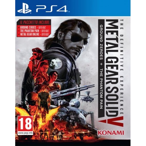 Metal Gear Solid V (5): The Definitive Experience (PS HITS) - PS4 [Vesione EU Multilingue]