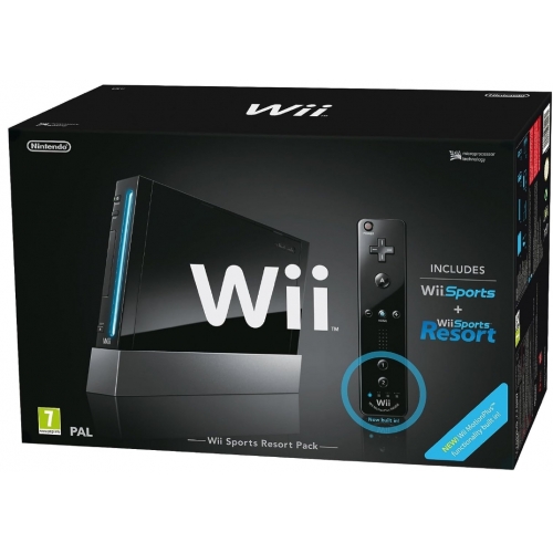 Nintendo Wii Sport Resorts Pack - Black