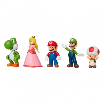 World of Nintendo Super Mario & Friends Figures 5-piece box set Exclusive
