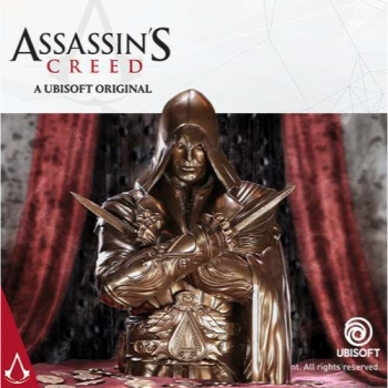 Assassin's Creed Ezio Auditore Busto Box Bronze Edition 30cm