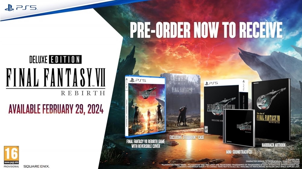 Final Fantasy VII Rebirth - Prevendita PS5 [Versione EU Multilingue] -   di GmDistribuzioni srl