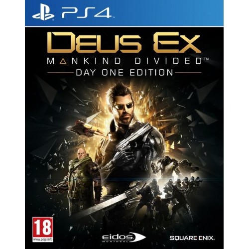 Deus Ex: Mankind Divided - DayOne Edition - PS4 [Versione EU Multilingue]