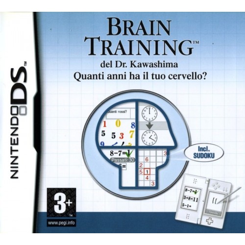 Brain Training Del Dr. Kawashima Quanti Anni Ha Il Tuo Cervello? - Nintendo DS [Versione Italiana]