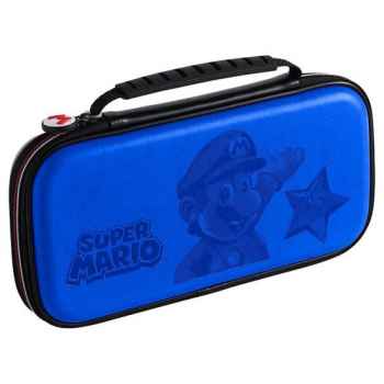 Custodia di Trasporto Ufficiale Nintendo Switch - Mario Kart Blu Per Nintendo Switch