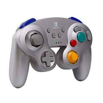 Controller @Play - Wireless PowerA GameCube Silver Per Nintendo Switch