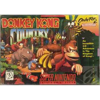 Donkey Kong Country - SNES [Versione Americana]