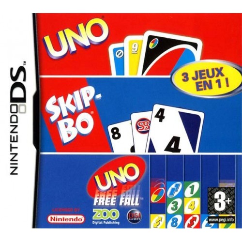 Uno/Skip-Bo/Uno Freefall - Nintendo DS [Versione Italiana]