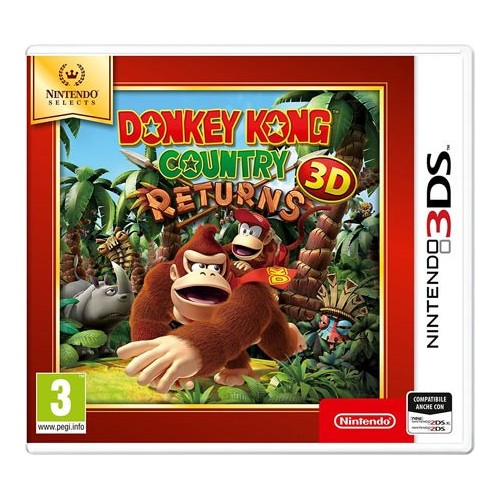 Donkey Kong Country Returns 3D - Nintendo 3DS [EU Multilingue] [Selects]
