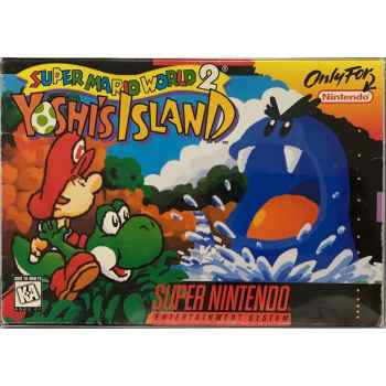 Super Mario World 2: Yoshi's Island - SNES [Versione Americana]