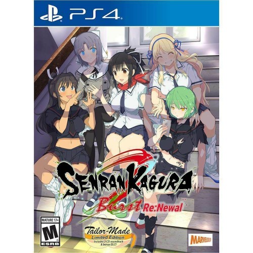 Senran Kagura Burst Re:Newal - Tailor-Made Limited Edition - PS4 [Versione Americana]