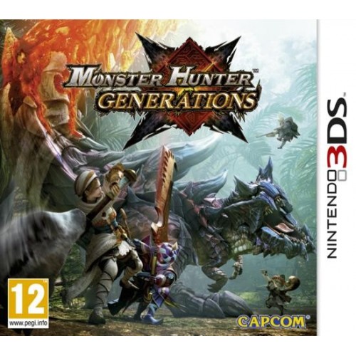 Monster Hunter Generations - Nintendo 3DS [Versione EU Multilingue]