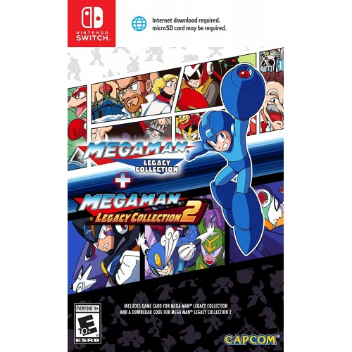 Mega Man: Legacy Collection 1 + 2 - Nintendo Switch [Versione Americana]