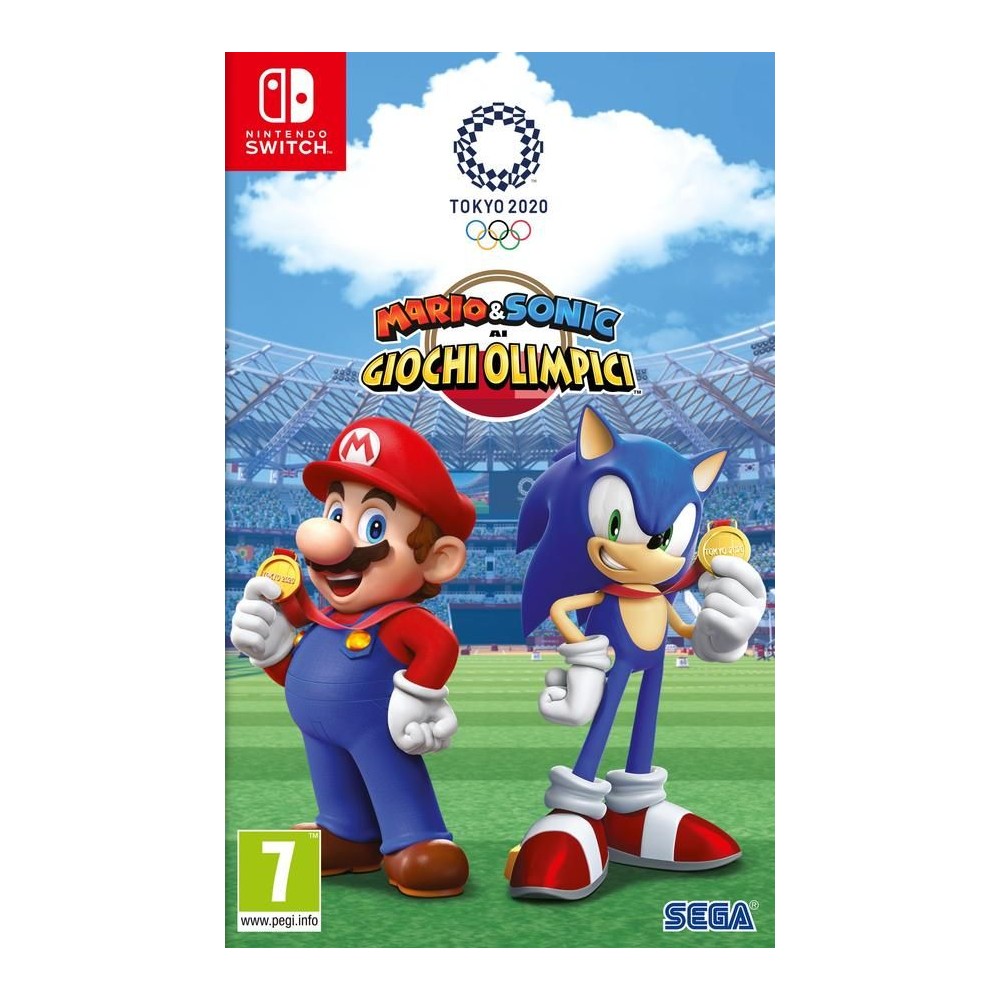 Mario Sonic Ai Giochi Olimpici Tokyo Nintendo Switch