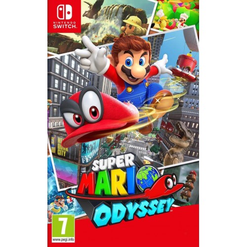 Super Mario Odyssey - Nintendo Switch [Versione EU Multilingue]