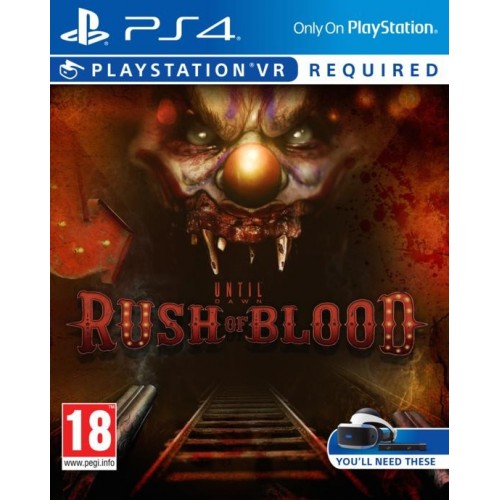 Until Dawn: Rush Of Blood- PS4 [Versione Italiana]