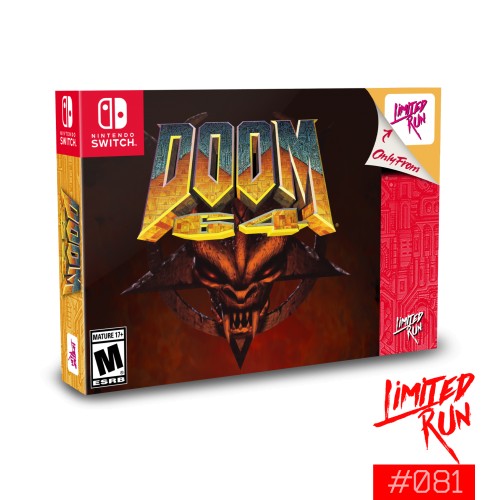 Doom 64 (Limited Run 81) (Include Carta)  - Nintendo Switch [Versione Americana]