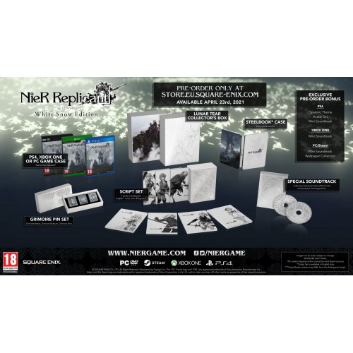 NieR Replicant White Snow Edition - 家庭用ゲームソフト