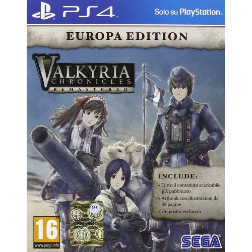 Valkyria Chronicles Remastered- PS4 [Versione Italiana]