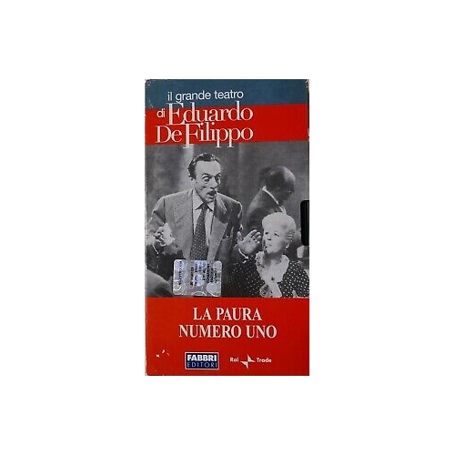 Il Grande Teatro di Eduardo De Filippo "La Paura Numero Uno" VHS