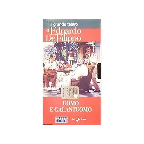 Il Grande Teatro di Eduardo De Filippo "Uomo E Galantuomo" VHS