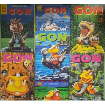 Gon Manga Serie Completa 1/7 + Volume Unico Extra a Colori