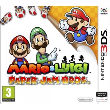 Mario & Luigi: Paper Jam Bros.  - Nintendo 3DS [Versione Italiana]
