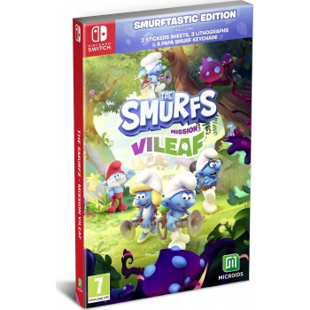 The Smurfs: Mission Vileaf Smurfastic Edition  - Nintendo Switch [Versione EU Multilingue]