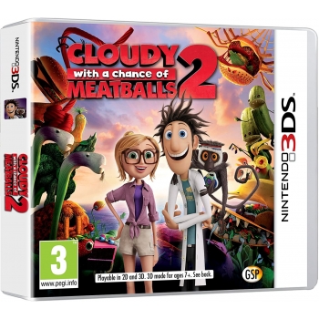 Cloudy with a Chance of Meatballs 2 - Nintendo 3DS [Versione Inglese Multilingue]