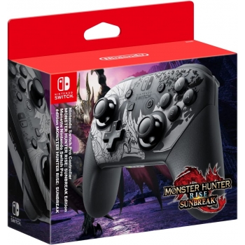 Nintendo Switch Pro Controller Monster Hunter Rise Sunbreak Edition