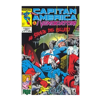 Capitan America e I Vendicatori 17 - Marzo 1991 (CV)