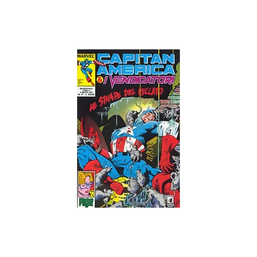 Capitan America e I Vendicatori 17 - Marzo 1991 (CV)