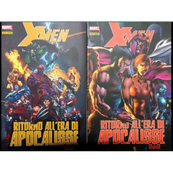 Marvel Miniserie 64-65 X-Men Ritorno all'Era di Apocalisse 1/2 (CV)