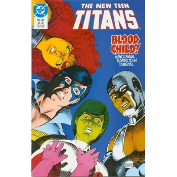 The New Teen Titans 42 (1988) (In Lingua Originale) (CV)