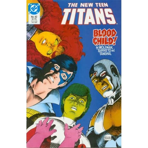 The New Teen Titans 42 (1988) (In Lingua Originale) (CV)
