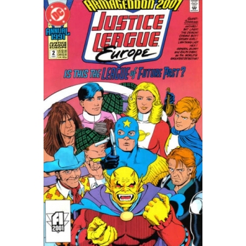Justice League Europe 2 Annual 1991 - Lanterna Verde (In Lingua Originale) (6) (CV)