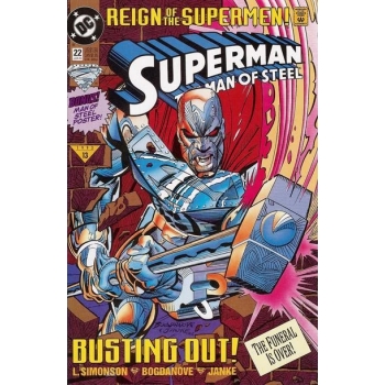 Superman The Man of Steel 22 - (4) (In Lingua Originale) (CV)