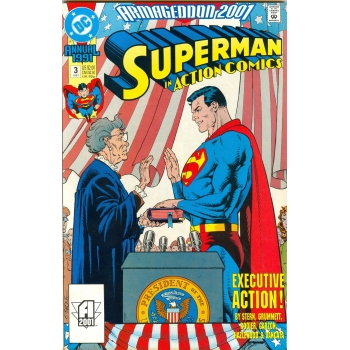 Action Comics 3 Annual 1991 - Superman - (In Lingua Originale) (2) (CV)