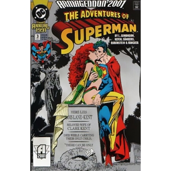 The Adventure of Superman 3 Annual 1991 - (In Lingua Originale) (2) (CV)