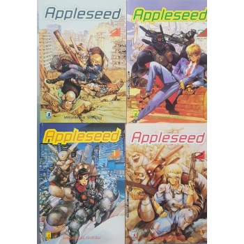 Appleseed Serie Completa 1-4 - Star Comics