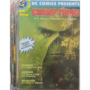 Dc Comics Presents - Completa 1/13 - Swamp Thing, Sandman, Hellblazer