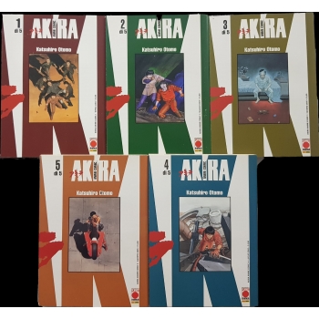 Akira Anime Comics Completa 1/5 - Prima Edizione - Planet Manga - Condizioni Ottime (CV)
