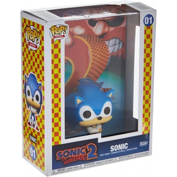 Funko Pop! 01- Sonic - Sonic The Hedgehog 2 - Exclusive Game Cover