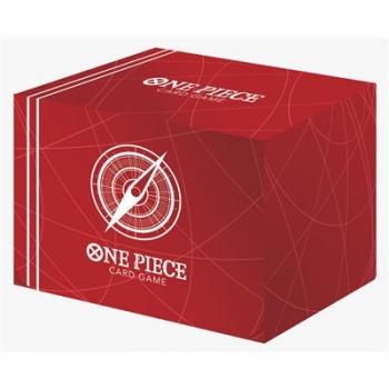 PREORDER One Piece Card Game Clear Card Case - Standard Red